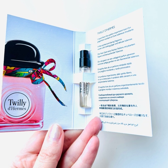 5 for 25⚡️Twilly d’Hermès Paris 2ml Scent Sample Card - Picture 3 of 5